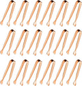 Mini Serving Tongs, Anytrp 18-Packs Stainless Steel Sugar Tongs, 4.3inch Ice Tongs Kitchen Tong Appetizers Tong for Coffee Bar, Tea Party, Desserts Party, Sugar and Ice Bucket