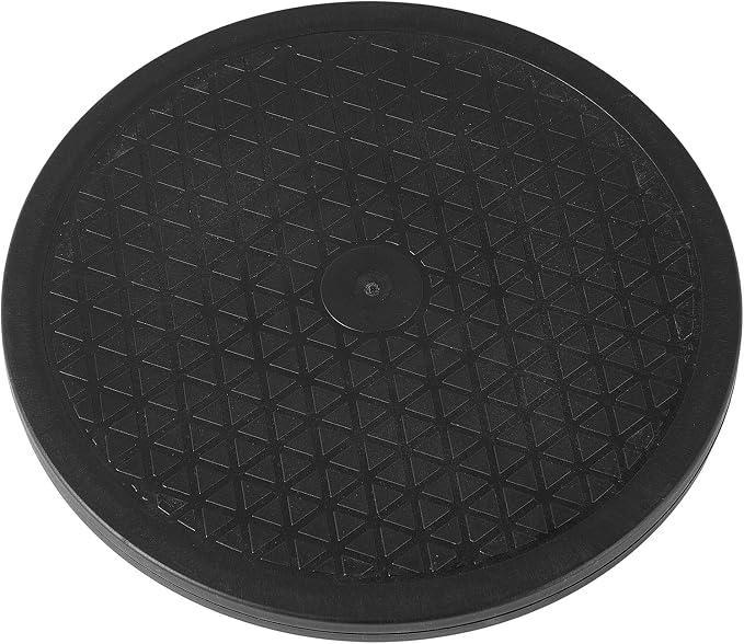 10 Inch Heavy Duty Rotating Swivel Stand - Lazy Susan with Steel Ball Bearings for Model Base/Rotating Plants/Crafts Stand Monitor/TV/Monitors/Potted Plants (360˚ Rotation)