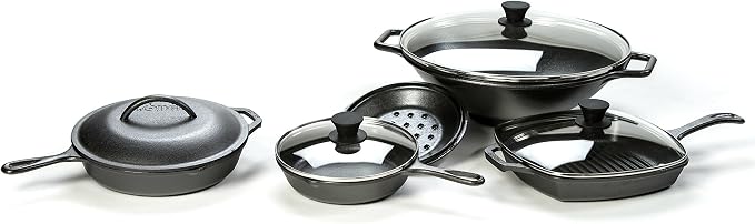 Lodge Round Glass Lid - 15 Inches - Tempered Glass Pan Cover with Silicone Knob - Clear Pan Cover for Moisture Locking & Easy Viewing - Oven-Proof Lid for Skillets & Dutch Ovens