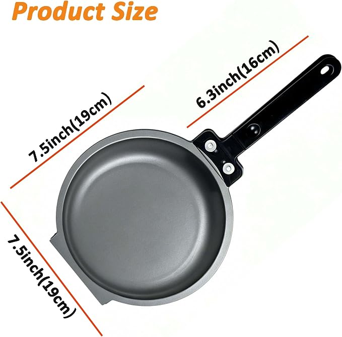 Upgraded Gray and Green Double Sided Pan, Water-Based Non-Stick Coating Flip Frying Pan for Home Kitchen, Hotel and Restaurant, Pancake Maker, Omelette Maker, Featuring Gas Or Electric Stove Cooking