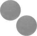 uxcell 2pcs Silicone Trivet Mats 11.8" Dia Round Non-Slip Silicone Pot Holders for Hot Pots and Pans, Heat Resistant Hot Pads for Kitchen Hot Dishes Table Countertops, Grey