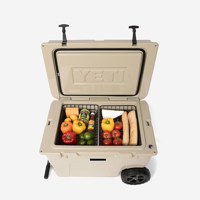 Above Sea Level Cooler Basket for YETI Tundra Haul, YETI Roadie 48, and YETI Roadie 60 - Wire Cooler Rack for YETI Wheeled Coolers - Compatible with YETI Accessories