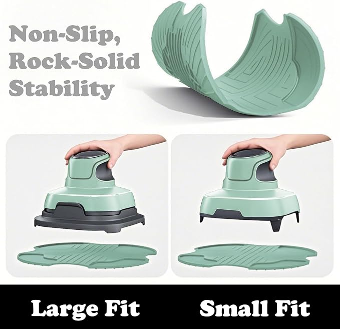 Tailored Ninja Crispi PowerPod Silicone Trivet – Hot Pads for Ninja Crispi Glass Air Fryer Accessories, Heat-Resistant, Non-Slip, Protection for Countertop (Mint)