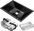 Uniflasy 99250 Grease Tray with 7515 Catch Pan for Weber Spirit 300 | Fits Spirit E310/E320/SP320 (2007-2012) and Genesis Silver/Gold B/C, Genesis 1000/2000/3000; includes 10 aluminum foil liners