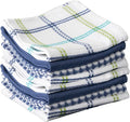 T-Fal Premium Waffle Dish Cloths: Highly Absorbent, Super Soft Long Lasting - 100% Cotton, 12"x13" Towel for Cleaning & Drying, (8-Pack), Cool