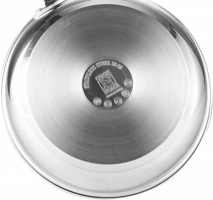 Cook N Home 12 Quart Stainless Steel Pasta Pot with Strainer Insert 3-in-1 | Steamer Basket, Pasta Strainer, Stockpot with Lid - Pasta Cooker Induction Compatible, Dishwasher & Oven Safe