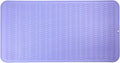 MicoYang Silicone Dish Drying Mat for Multiple Usage,Easy clean,Eco-friendly,Heat-resistant Silicone Mat for Kitchen Counter or Sink,Refrigerator or Drawer Liner Light Purple 4XL 32 inches x 18 inches