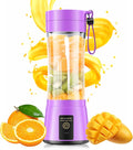 Portable Blender Personal Size Blender Make Smoothies, 12oz Mini Travel Cup | BPA-Free Small Blender with High Blending Speed, 6 Steel Blades, Easy Clean, Freshly Squeezed in Sports/Office/Gym