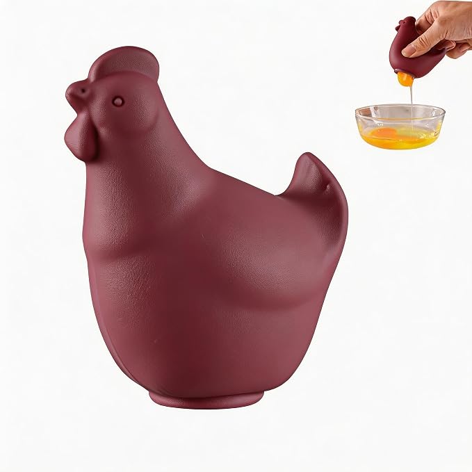Silicone Egg Yolk Separator | Food Grade, Dishwasher Safe, Baking Tool