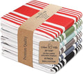 Urban Villa Kitchen Towels Cotton Dish Towels 20”x30” (Set of 6) Multi