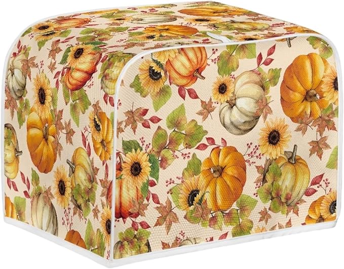 Toaster Oven Dustproof & Waterproof Cover - Thanksgiving Print