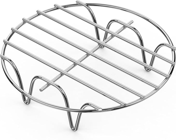 Trivet for Instant Pot Steamer Rack - 3/6 Qt Cooking Stand 1 Pack | Food-Grade Stainless Steel, Elevated Steam Surface, Open Rack Design, Supports Cooking, Cooling and Baking Tasks, Pot Stand