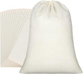 Pangda 15 Pcs Muslin Bags 22 x 24 Inch, Large Cotton Drawstring Bags Fabric Gift Pouches Bulk Reusable Grocery Pouches for Jewelry Party Favors Wrapping Home Storage DIY Craft