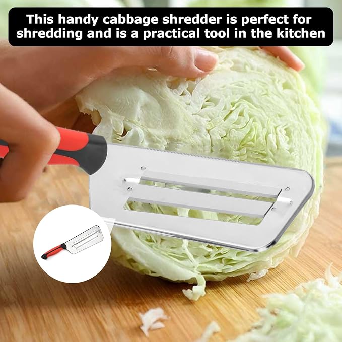 Cabbage Shredder,Stainless Steel Shredder Knife,Lettuce,Lettuce Knife,Cabbage For Coleslaw,Japanese,Cole Slaw For Coleslaw Sauerkraut Cabbagess Slicer Cutter