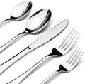 Silverware Set for 6,30 Piece Stainless Steel Flatware Utensils Cutlery Set | Heavy Duty Steak Knife Fork and Spoon, Dishwasher Safe, Gift Package for Wedding Housewarming