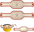 Silicone Bread Sling, 2Pcs Oval Silicone Baking Sling with Longer Handles, Non-Stick & Easy Clean Dutch Oven Baking Mat to Transfer SourDough Easily, Reusable Bread Mat Set （2PCS Red Oval）