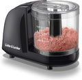 Liebe&Lecker Mini Food Processor 1.5 Cup Electric Food Chopper | Vegetable Chopper For Onions Garlic Meat Food, Chopper Container For Dicing, Mincing & Puree, Dishwasher Safe Compact Size