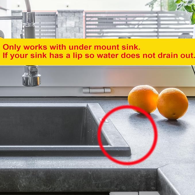 Dish Drying Mat for Kitchen Counter, with Built-in Drain Lip, Food-Grade Silicone, Easy Clean Pad for Countertop Protection, Multi-Functional Use (18x11.8, Black)