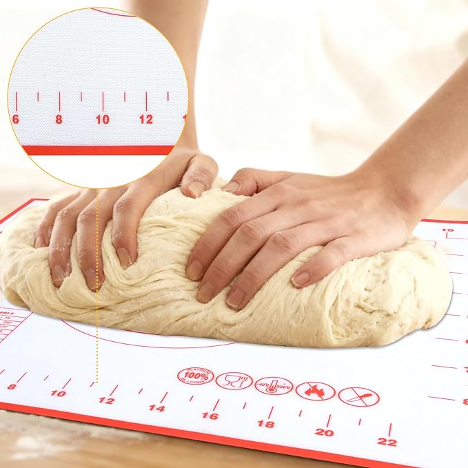 6Pcs Silicone Tortilla Press Liners Reusable 3 Square & 3 Round Mats | 6 Reusable Reusable Tortilla Liners For Various Tortilla Presses, With Customer Service Silicone Liners