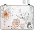 Floral Leaves Line Art Stove Top Cover for Electric Stove,Extra Thick Natural Rubber Glass Top Protector,Prevents Scratching,Expands Usable Space 28x 20