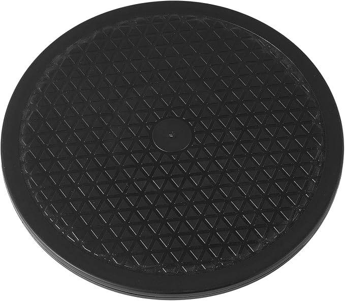 12 Inch Heavy Duty Rotating Swivel Stand - Lazy Susan with Steel Ball Bearings for Model Base/Rotating Plants/Crafts Stand Monitor/TV/Monitors/Potted Plants (360˚ Rotation)