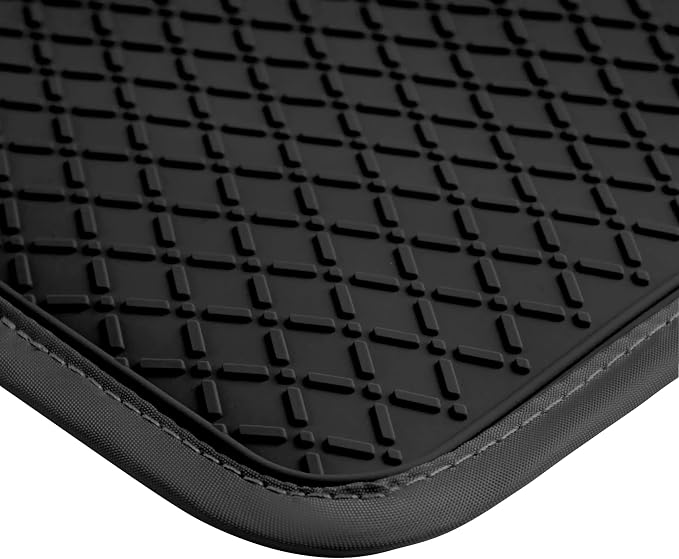 Ohocut Checkered Pot Holder, Black and White Checkerboard Potholders for Kitchen, Silicone Pot Holders with Pocket for Kitchen Clearance 2 Pack Set, Hot Pads and Oven Mitts for Cooking Baking