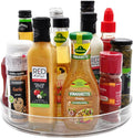 Amolliar Lazy Susan Organizer, 360 Rotating Turntable Organizer (11" 1Pack) | Refrigerator Organizers and Storage, Lazy Susan for Cabinet, Pantry Organizer, Spice Rack Condiment Organizer, Kitchen Tray
