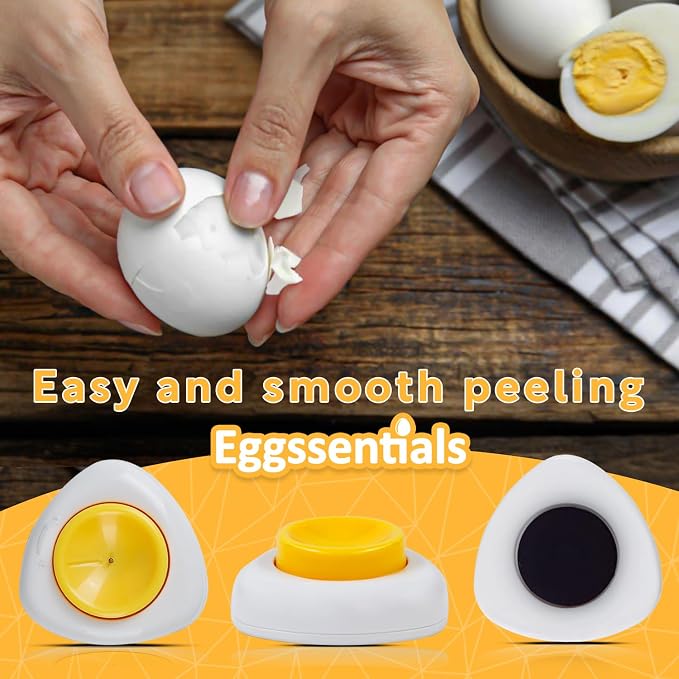 Egg Poacher - Eggssentials Poached Egg Maker, Stainless Steel Egg Poaching Pan, Poached Eggs Cooker Food Grade Safe PFOA Free with Spatula