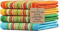 Urban Villa Kitchen Towels Cotton Dish Towels 20”x30” (Set of 4) Multi