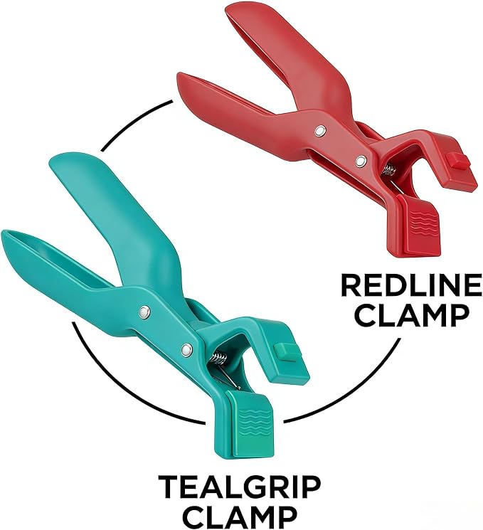 Anti-Scalding Dish Plate Gripper Clip Duty Bowl Clip Retriever Tongs, Heat Resistant Kitchen Tool for Lifting Hot Dishes, Plates, Bowls from Microwave, Air Fryer, Steamer（Not suitable for oven use!)