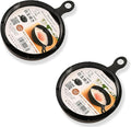 Microwave Oven Fried Egg Cooker - Made in Japan Egg Fryer Machine - Heat/Cold Resistant 140℃, -20℃ - Easy Use: Crack, Pour, Microwave - Ideal Kitchen Gadget for Quick Meals - 10.4cm x 5.3cm x 14.3cm
