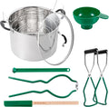 Prep•N•Cook by McSunley 21.5Qt Induction Stainless Steel Water Bath Canner (Canner + Tool Set)