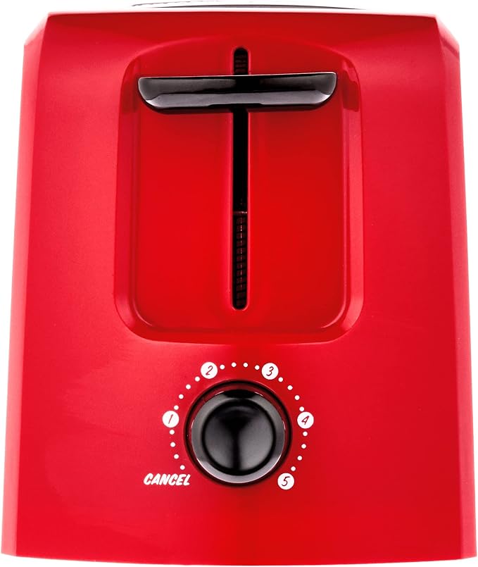 Disney Mickey Mouse 2 Slice Toaster by Select Brands - Disney Toaster for Breakfast Toast & Sandwich Bread - Kitchen Essential with Browning Control - Self-Centering Slots & High Rise Toast Lift