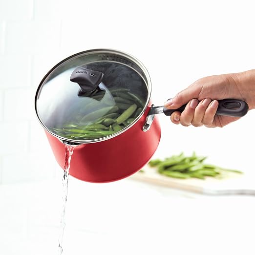 Farberware Cookstart Aluminum Nonstick Cookware Set, 15-Piece