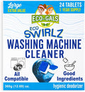 ECO-GALS Washing Machine Cleaner and Deodorizer | Front & Top Load Washers, H.E. Compatible, Removes Pet Hair & Debris, Cleans Drum, Pipes & Filter