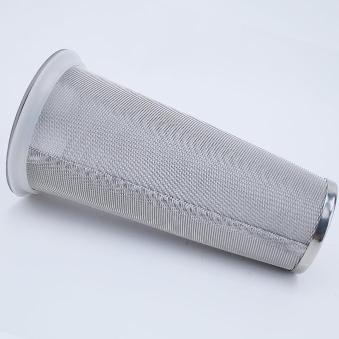 Fermus Set of 2 Cold Brew Coffee Filter for 32oz / 1Quart Wide Mouth Mason Jar Infuser 304 Stainless Steel Strainer with Seal Ring Design for Grounds Tea Fruit Coffee Filter
