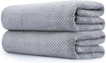 Extra Large Bath Towel Set of 2 (35"x70"),Oversized Bath Sheet Super Soft Highly Absorbent Jumbo Bathroom Towel Set Microfibers Quick Dry Shower Towel for Hotel,Bathroom,Guest,Spa,Gym (2PCS Grey)