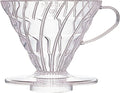 HARIO V60 Plastic Coffee Dripper, Size 02, Clear | Plastic