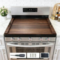 Noodle Board Stove Cover w/Handles, for Gas & Electric Stoves | Expands counter space, multi-use sink cover & tray, farmhouse decor, anti-crack build, for home kitchens & RVs