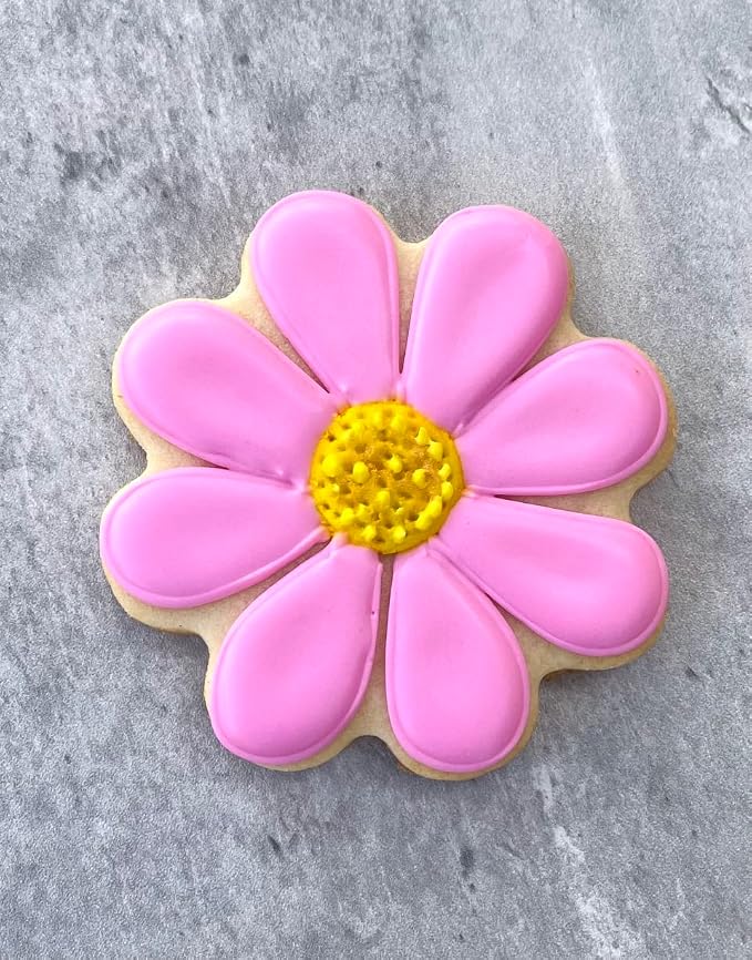 Ann Clark Small Flower Cookie Cutter 3" Made in USA | Happy Daisy Scalloped Edge Flower, Perfect Size and Shape, America’s Largest Cookie Cutter Maker, Food-Safe American Steel