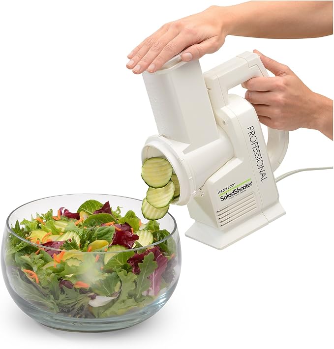 Presto 02970 Professional SaladShooter Electric Slicer/Shredder