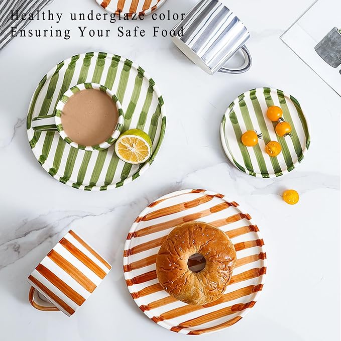 Ceramic Afternoon Serving Tray Dessert Cupcake Stand Serving Plat Tea Party Serving Platter for Cupcakes, Sevring Food, Dessert, Fruit, Cookie,F