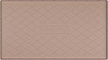 URMONA 40" x 22" Waterproof Silicone Mat in Multiple Sizes & Colors, Under Sink Mat for Kitchen & Bathroom, Pet Food Pad for Dogs & Cats, Kitchen Cabinet Liner, Multi-Purpose for Storage(Khaki)