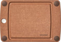 Epicurean All-In-One Cutting Board with Non-Slip Feet and Juice Groove - Non-toxic, Dishwasher Safe, Made in the USA, 10" x 7", Nutmeg