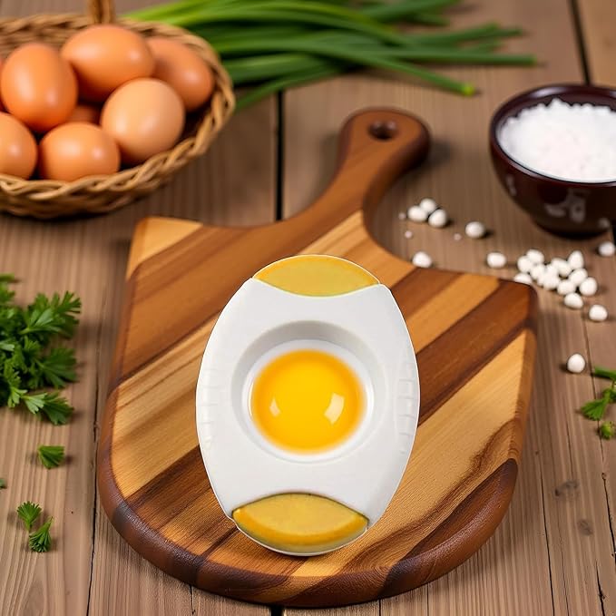 Yellow Egg Cracker Tool, Shell Opener Topper Cutter Separator for Quickly Cutting Off Tops of Eggs, Kitchen Gadgets Scissors