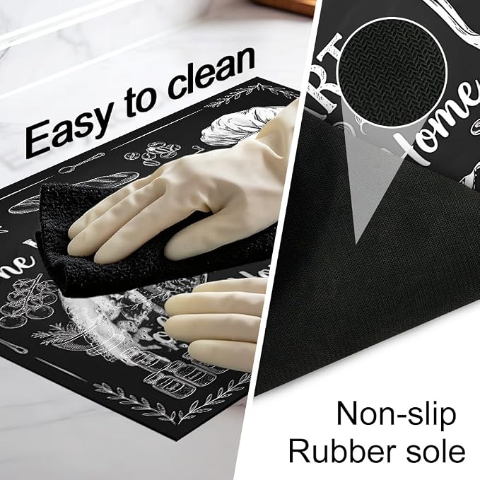 Skeleton Stove Top Cover for Electric Stove, 28x20 In, Glass Mat | Non-slip washable cooktop protector; doubles as dish drying mat, counter, food prep, ironing pad; gothic skull kitchen decor