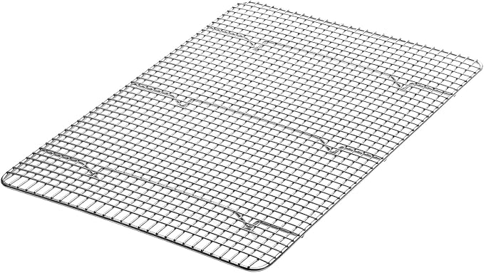 Spring Chef 11.5" x 16.5" Stainless Steel Cooling Rack for Cooking & Baking | Heavy Duty Bread Cooling Rack for Kitchen, Oven Safe Baking Rack, Fits Half Sheet Roasting Pan, Dishwasher Safe