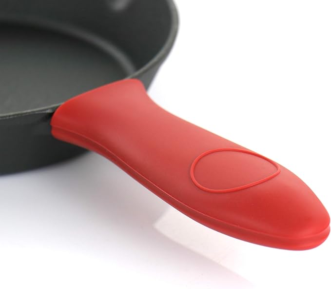 MegaChef Pre-Seasoned 9 Piece Cast Iron Skillet Set