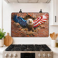 American Eagle Stove Top Cover 28.35x20.47 in Non Slip Mat | Heat Resistant Cooktop Protector Mat with Non-Slip Backing, Scratch Protection and Countertop Drying Mat.
