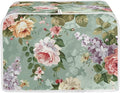 Floral Print Toaster Cover 2 Slice Fits For Most Standard Carrying Toaster, Anti-Dust Small Appliance Cover, Washable Kitchen Broiler Cover, Green